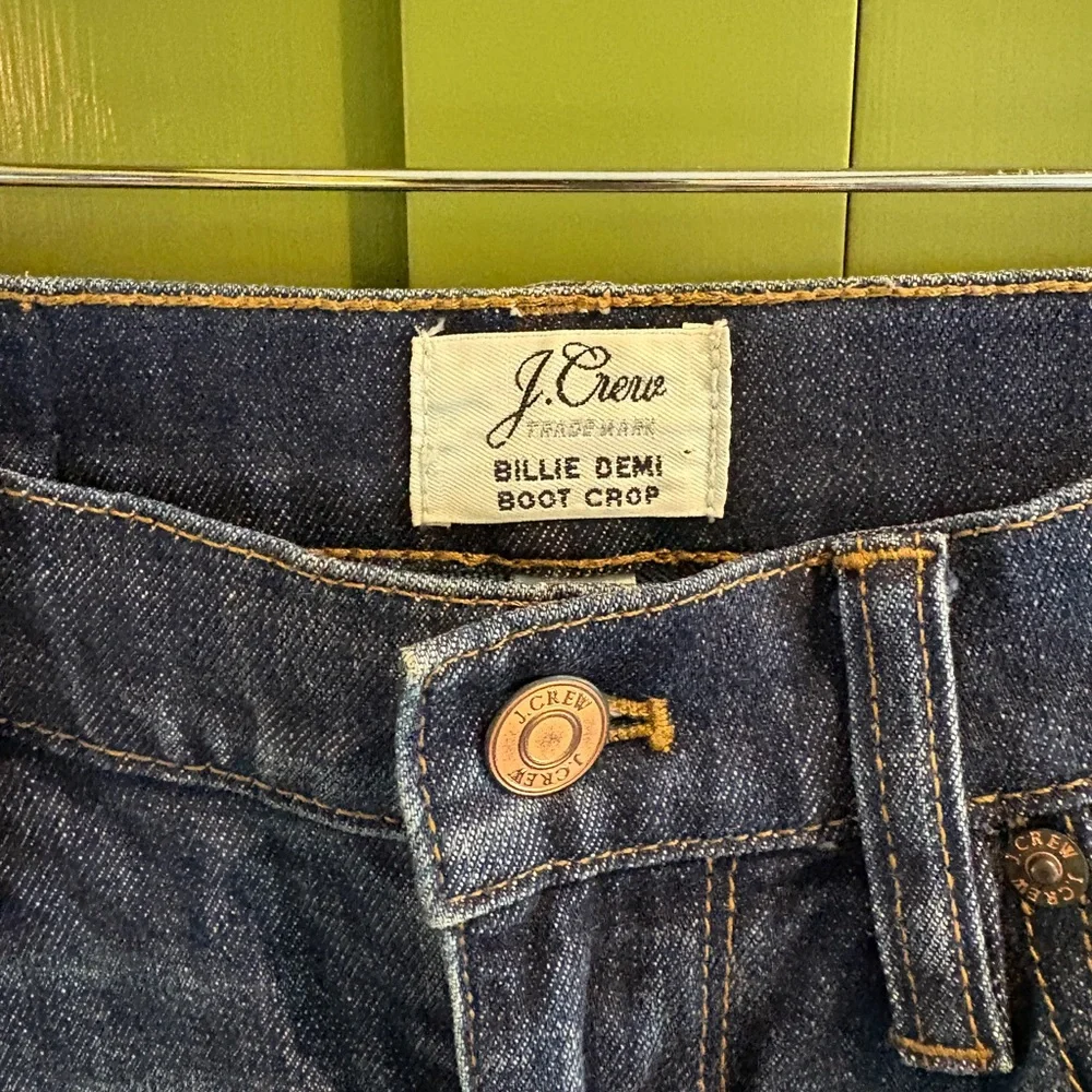 J Crew Billie Demi boot crop size 27